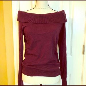 Off the shoulder sweater